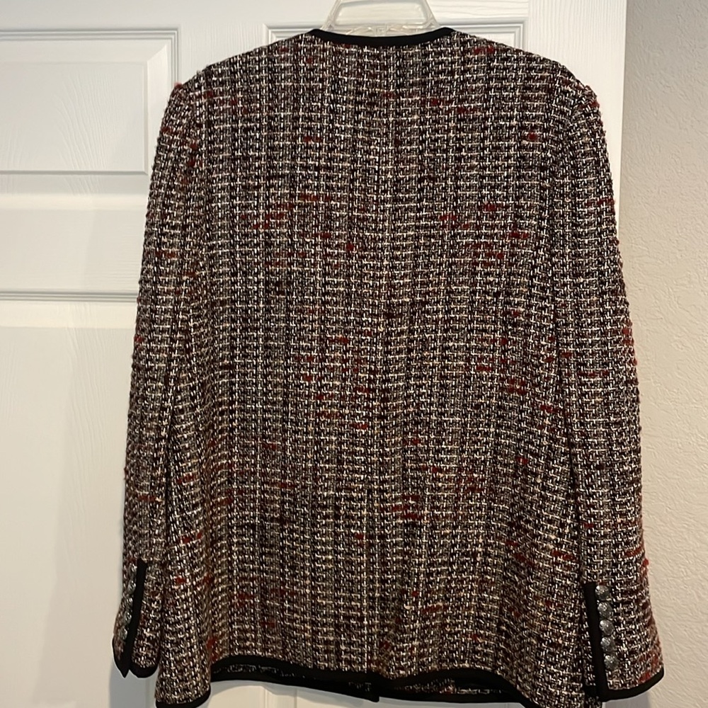 Veronica Beard Watkins Dickey Jacket Size 14 - Picture 10 of 13